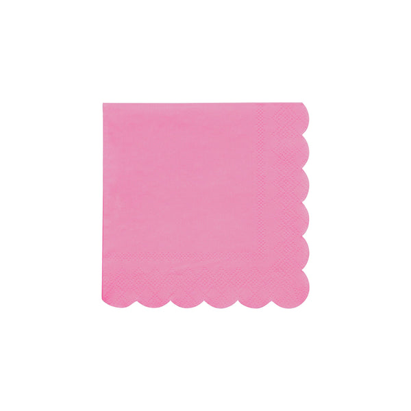 Deep Pink Small Napkins, Pack of 20 | Paperless Post Party Shop