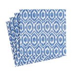 Amala Ikat Paper Cocktail Napkins in Blue - 20 Per Package 1