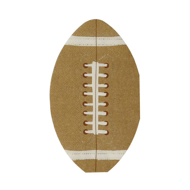 Football Napkins, Pack of 16