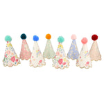 English Garden Party Hats, Pack of 8