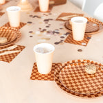 Check It! Café Con Leche Cocktail Napkins, Pack of 20