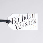 Birthday Wishes Gift Tags, Set of 12