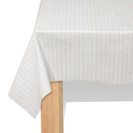 Pale Pink Pinstripe Tablecloth