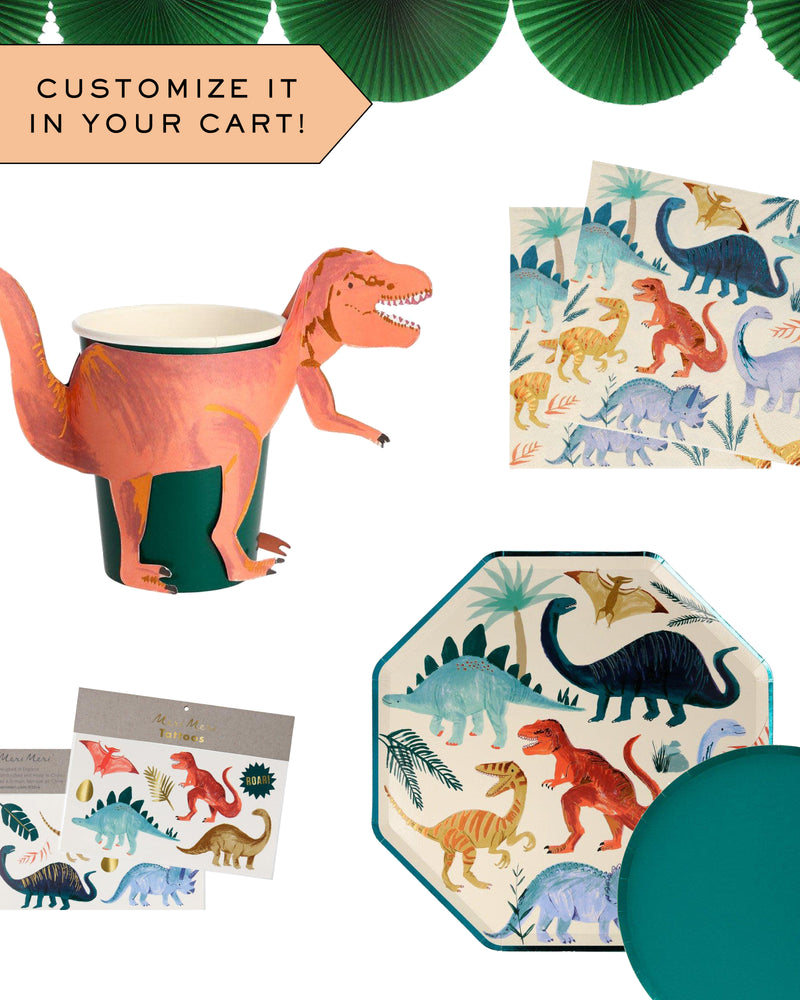 Dinosaurs Party Kit (8 guests)