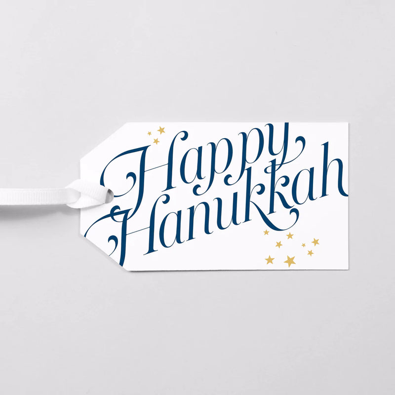 Happy Hanukkah Gift Tags, Set of 12