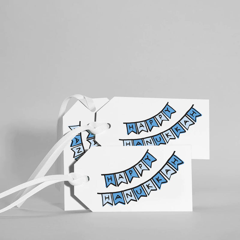 Hanukkah Gift Tags, Set of 12