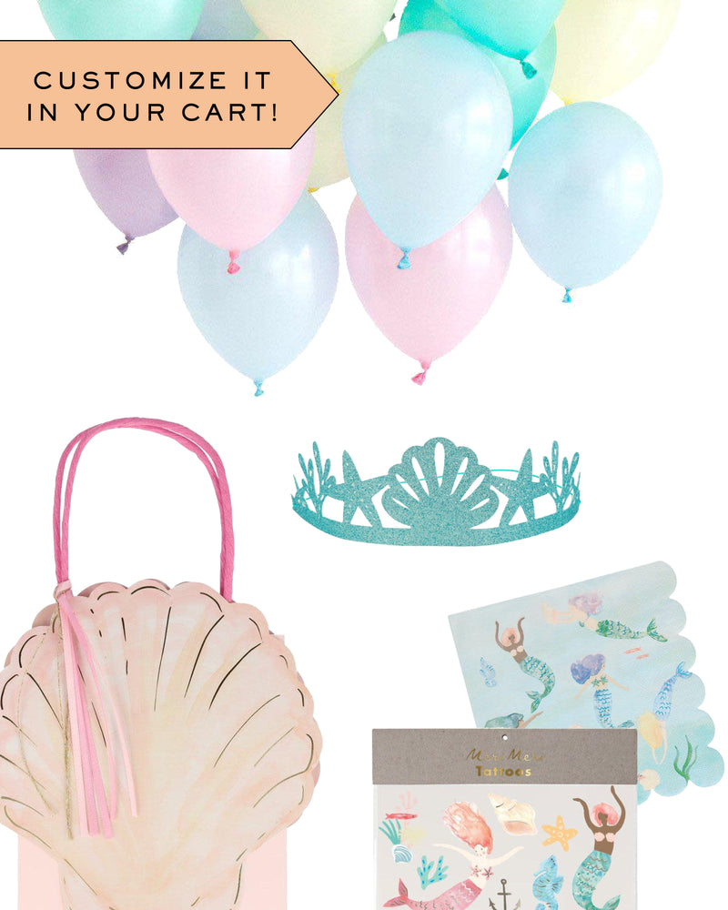 Mermaids Party Kit (8 guests) 