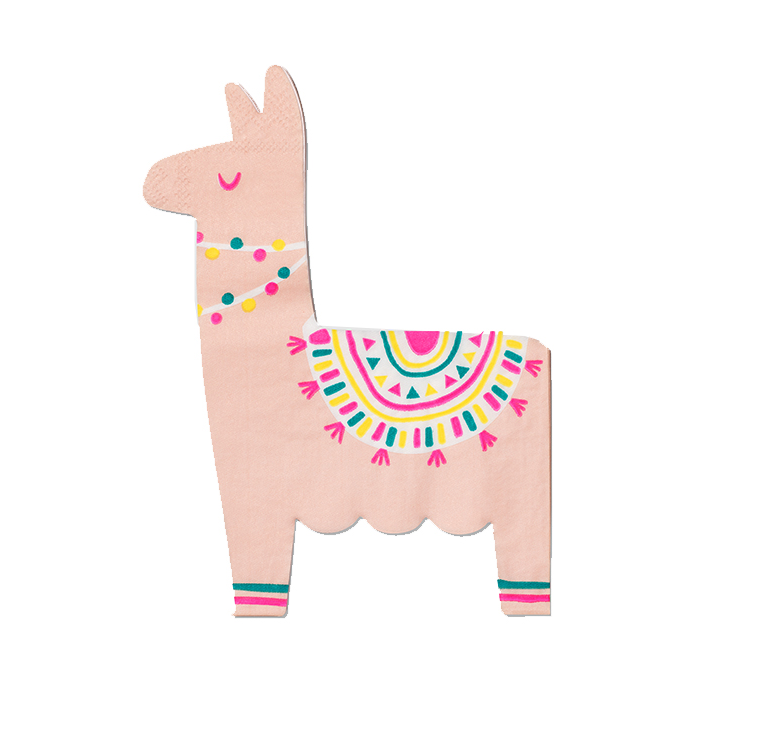 Happy Llama Napkins (25 per pack)