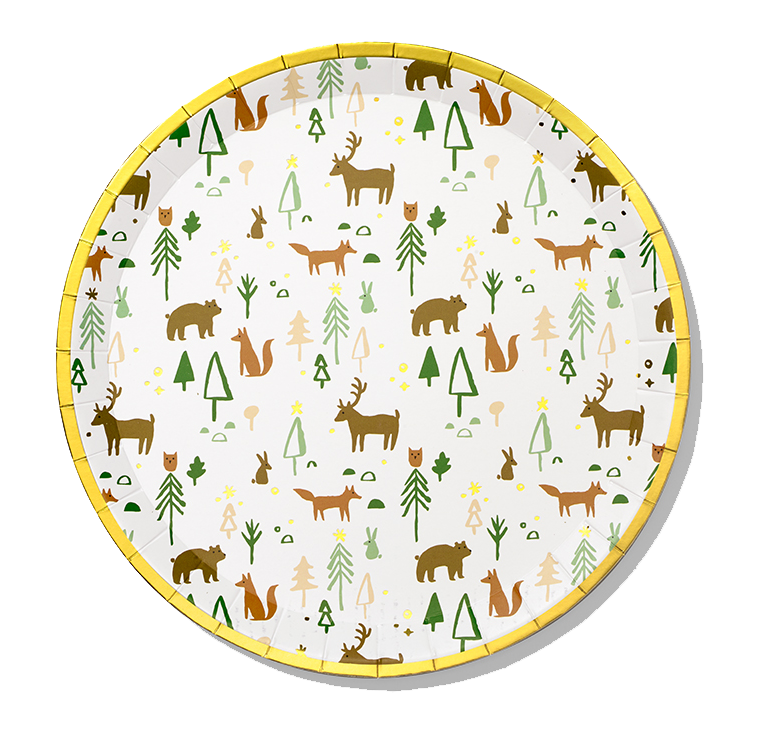 Woodland Wonders Small Plates (10 per pack)