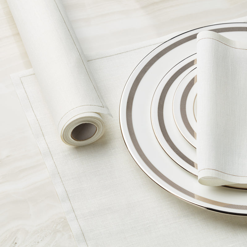 Cream Placemat, Roll of 12