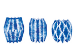 Ikat Vase Wraps, Set of 3