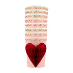Honeycomb Heart Cups, Pack of 8