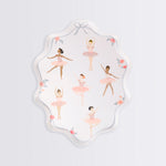 Ballerina Plates, Pack of 8