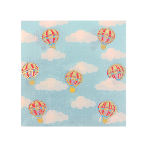 Up, Up & Away Large Napkins, Pack of 20