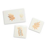 Tropicale Temporary Tattoos, Pack of 2