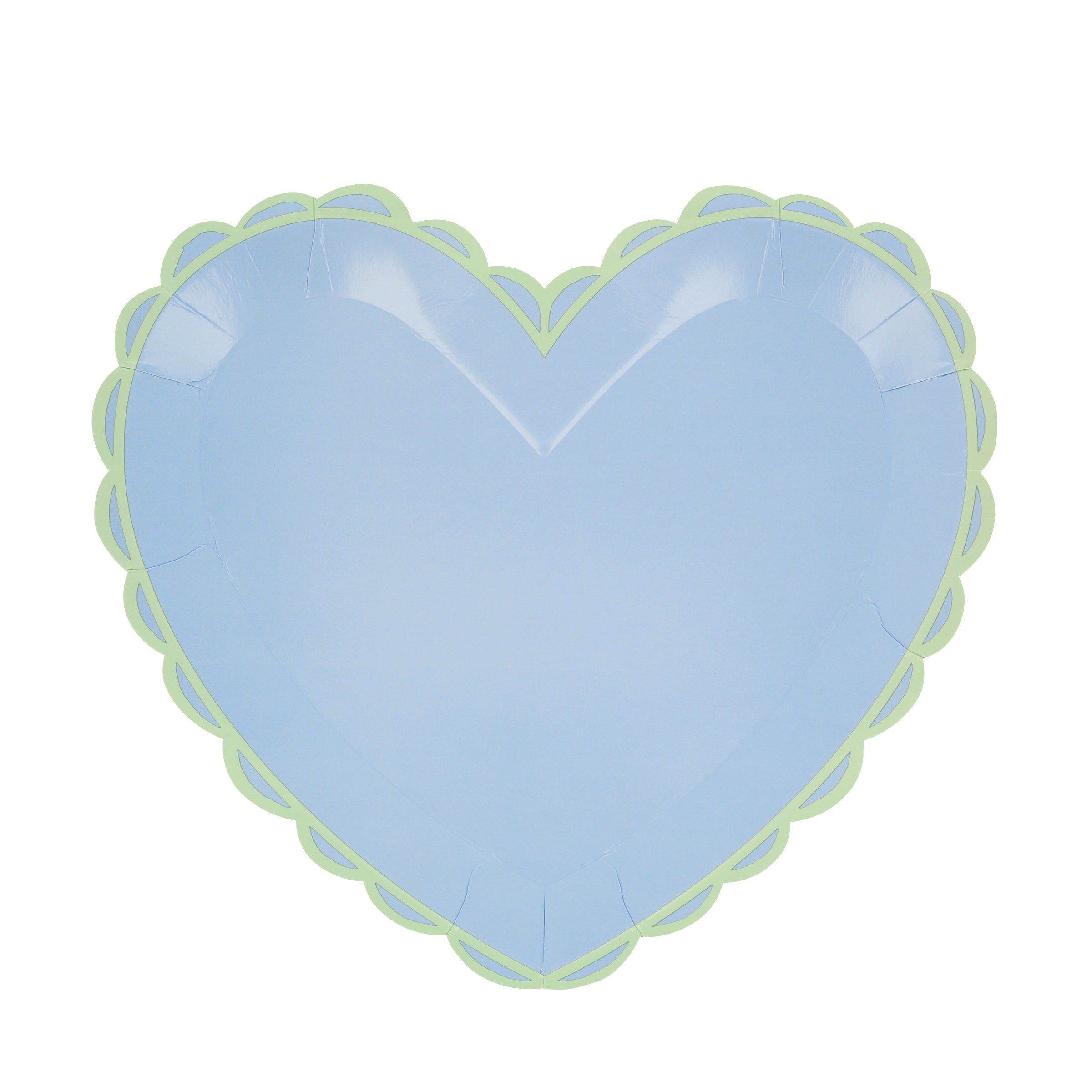Pastel Heart Large Plates, Pack of 8 | Paperless Post Party Shop