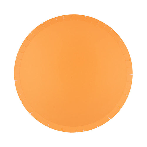 Shade Collection Dinner Plates, Apricot, Pack of 8