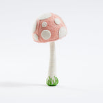 Large Pink Lady Mushroom Ornament
