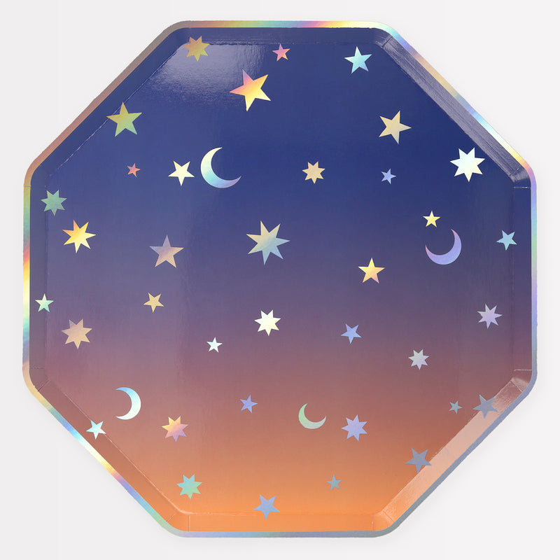 Making Magic Star Dinner Plates, Pack of 8