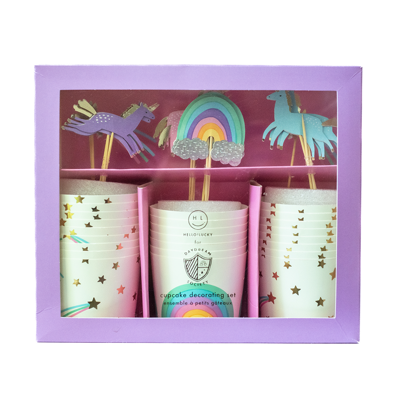 Magical Unicorn Cupcake Decorating Set, Pack of 24