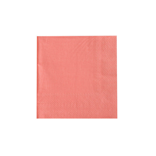 Shade Collection Cocktail Napkins, Cantaloupe, Pack of 20