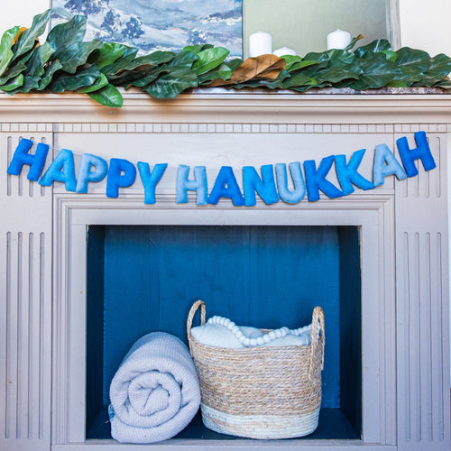 Happy Hanukkah Letter Garland