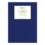 Paper Linen Solid Table Cover in Navy Blue - 1 Each 3