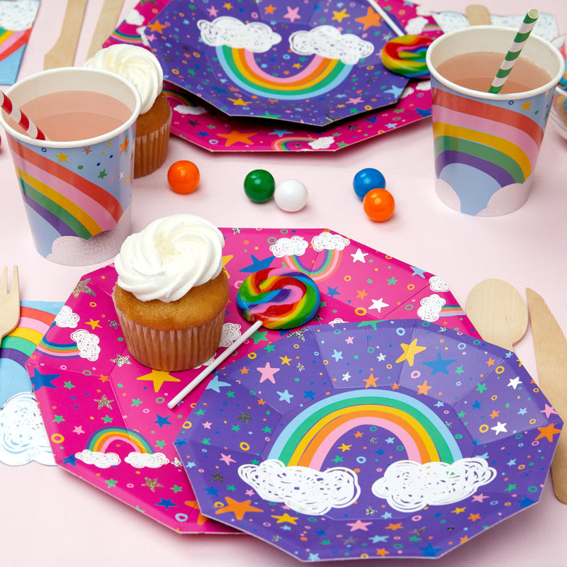 Sparkella x Coterie Rainbow Tableware Set