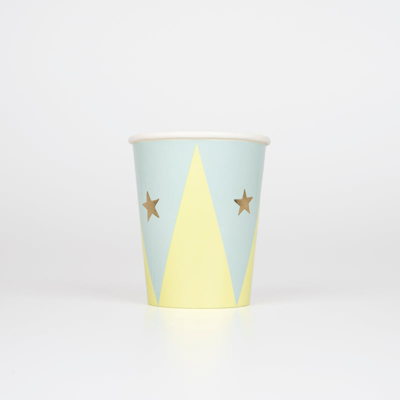 Circus Cups, Pack of 8