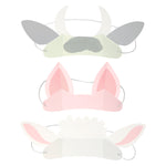 On The Farm Animal Ears, Pack of 8