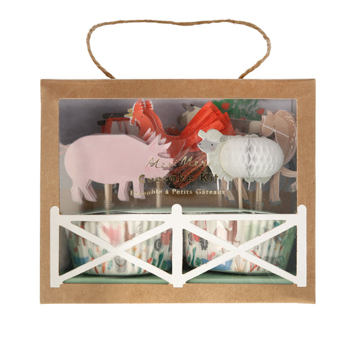 On The Farm Cupcake Kit, Pack of 24