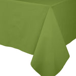 Paper Linen Solid Table Cover in Leaf Green - 1 Each 1