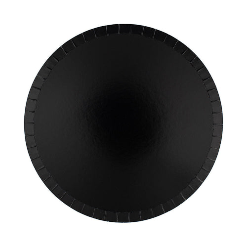 Shade Collection Dinner Plates, Onyx, Pack of 8