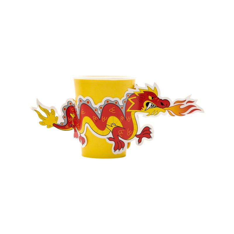 Dragon Cups, Pack of 8