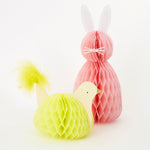 Easter Honeycomb Decorations, Pack of 6