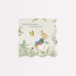 Peter Rabbit In The Garden Small Napkins, Pack of 16