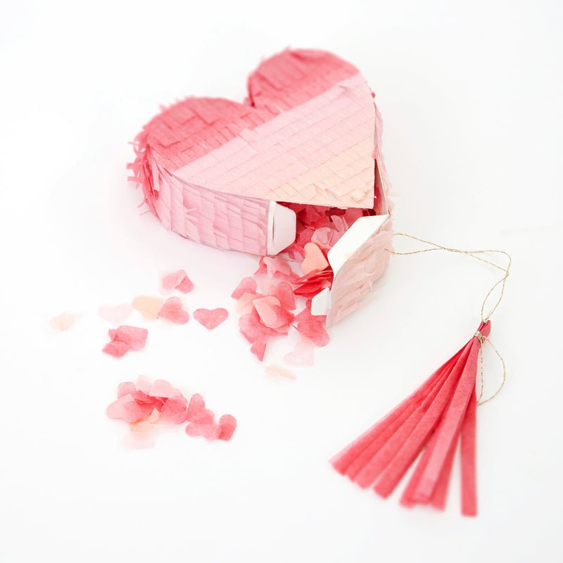 Ombre Heart Pinata Favors, Pack of 3