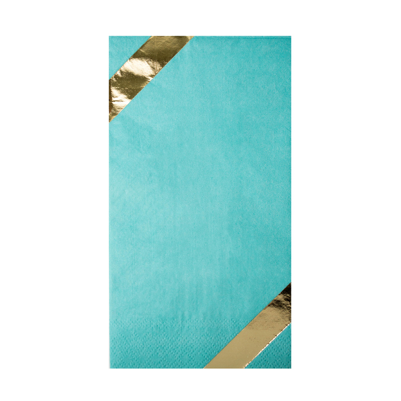 Posh Buoy Bye Guest Napkins, Pack of 16