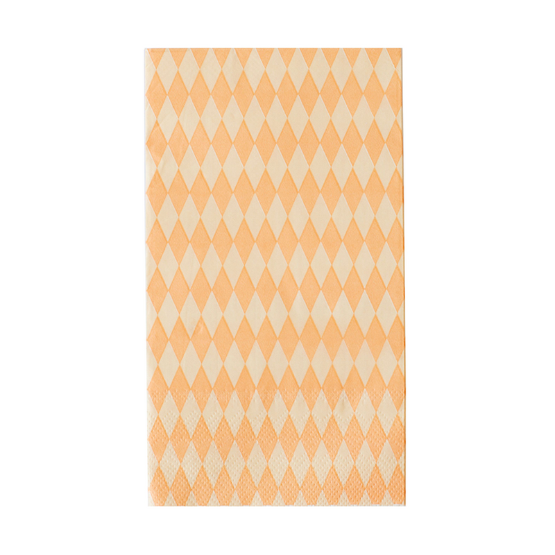 Check It! Peaches N' Cream Guest Napkins, Pack of 16