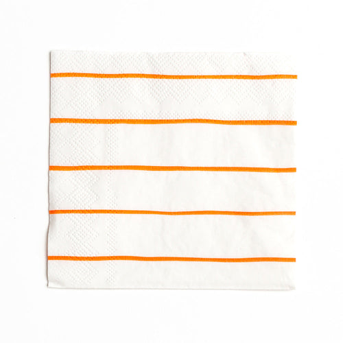 Clementine Frenchie Striped Large Napkins, Pack of 16