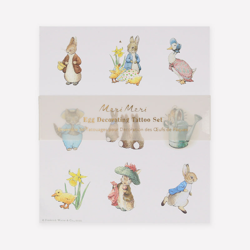 Peter Rabbit In The Garden Egg Decorating Tattoos