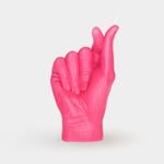 CandleHand "Finger Hearts" - Pink & Blue