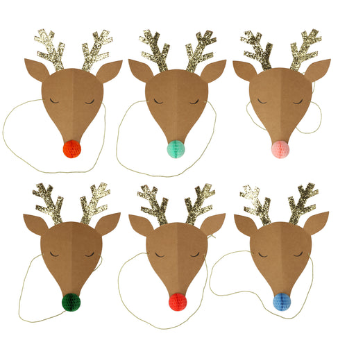 Reindeer Party Hats