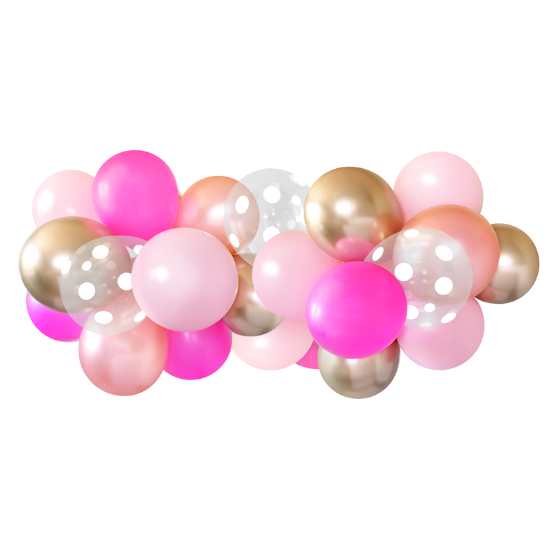 Balloon Garland - Pink Party