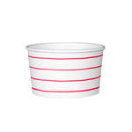 Candy Apple Frenchie Striped Treat Cups, Pack of 8
