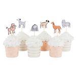 Bow Wow Cupcake Decorating Set, Set of 24