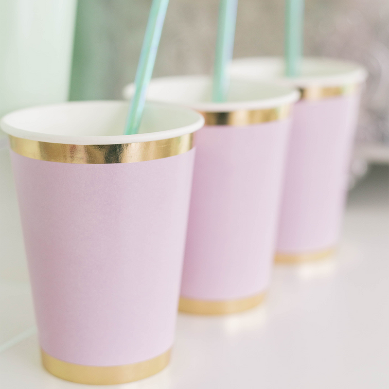 Posh Lilac You Lots 12 oz Cups, Pack of 8